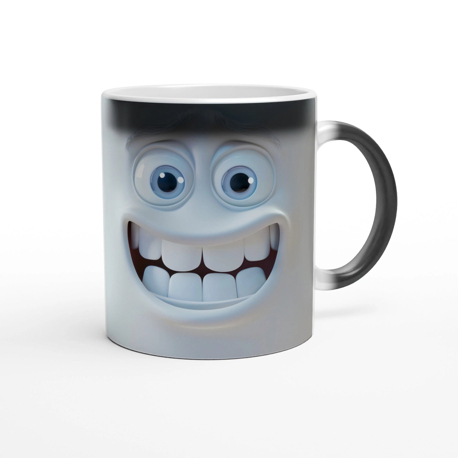 Magische 3D Tasse Wärmeaktivierter Farbwechsel